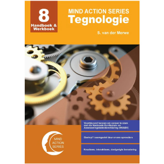 Mind Action Series Tegnologie Handboek & Werkboek NKABV (2018) - Graad 8-ISBN 9781776114511