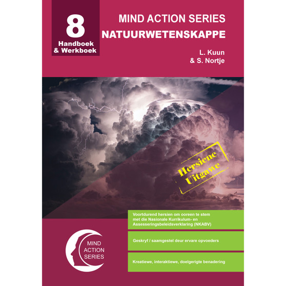 Mind Action Series Natuurwetenskap Handboek & Werkboek NKABV 2021 - Graad 8 - Punched - ISBN 9781776117383
