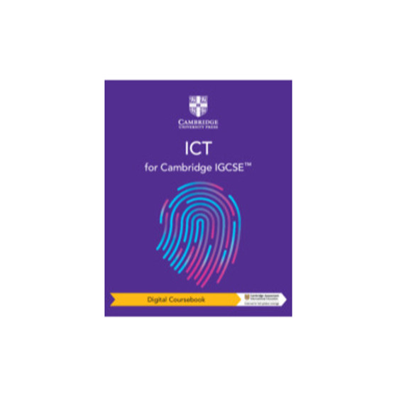 Cambridge IGCSE™ ICT Digital Coursebook (2 Years) - ISBN 9781108828215
