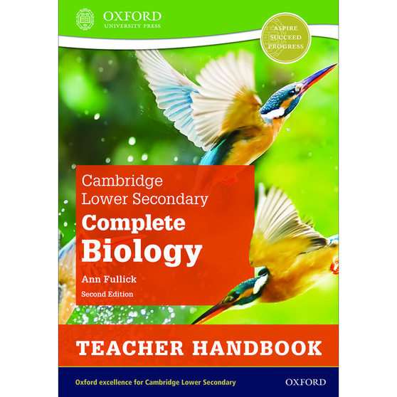 Oxford Cambridge Lower Secondary Complete Biology Teacher Handbook (2nd edition) - ISBN 9781382018425