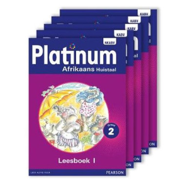 Platinum Afrikaans Huistaal Graad 2 Leesboek Pakket (5 Leesboeke) - ISBN 9780636125155