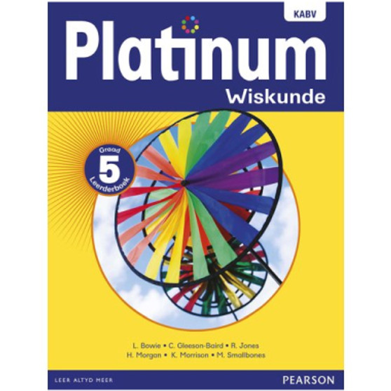  Platinum Wiskunde Graad 5 Leerderboek (NKABV) - CAMBRILEARN - ISBN 9780636138254
