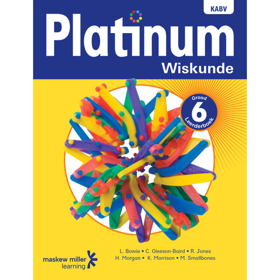 Platinum Wiskunde Graad 6 Leerderboek ePDF - ISBN 9780636138261