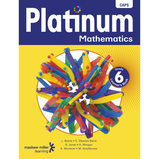 Platinum Mathematics Grade 6 Learner's Book - ISBN 9780636135352