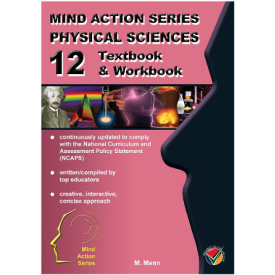 Mind Action Series Physical Science Textbook & Workbook NCAPS - Grade 12 - Bound - ISBN 9781869215392