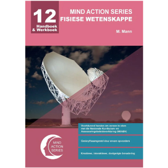  Mind Action Series Fisiese Wetenskap Handboek & Werkboek NKABV - Graad 12 - Bound - ISBN 9781869215408