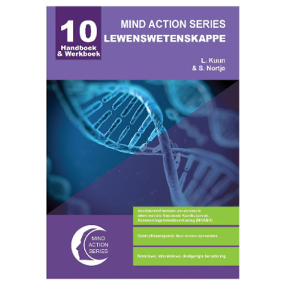 Mind Action Series Lewenswetenskappe Graad 10 Handboek & Werkboek NKABV (2019) (3 year licence) - ISBN 9781776116096