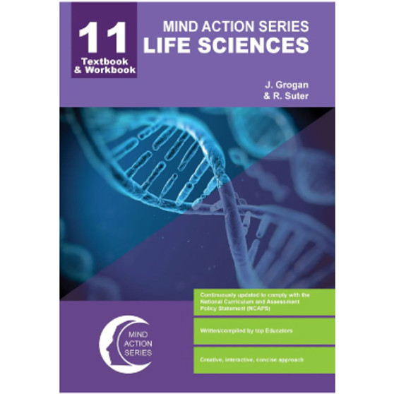 Mind Action Series Life Sciences Textbook & Workbook NCAPS - Grade 11 - Punched - ISBN 9781776115488