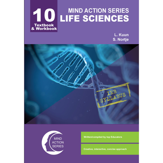 Mind Action Series Life Sciences Textbook & Workbook IEB - Grade 10 - Punched - ISBN 9781776116171