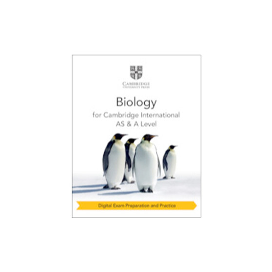 Cambridge International AS & A Level Biology Digital Exam Preparation and Practice (2 Years) - ISBN 9781009388597