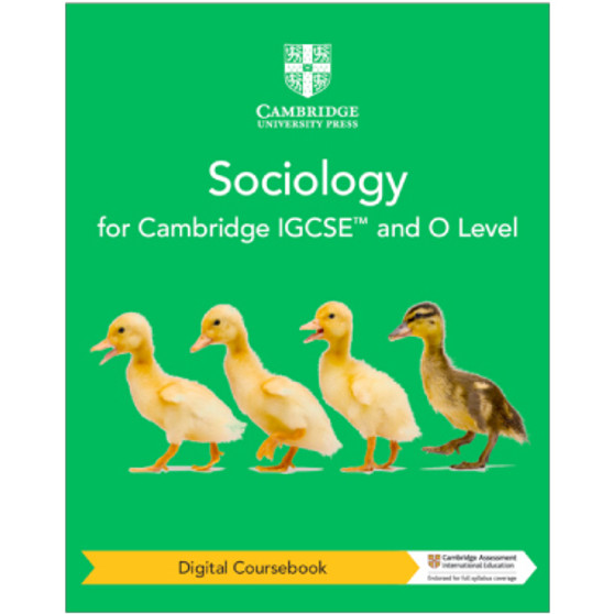 Cambridge IGCSE™ and O Level Sociology Digital Coursebook (2 Years) - ISBN 9781009282956