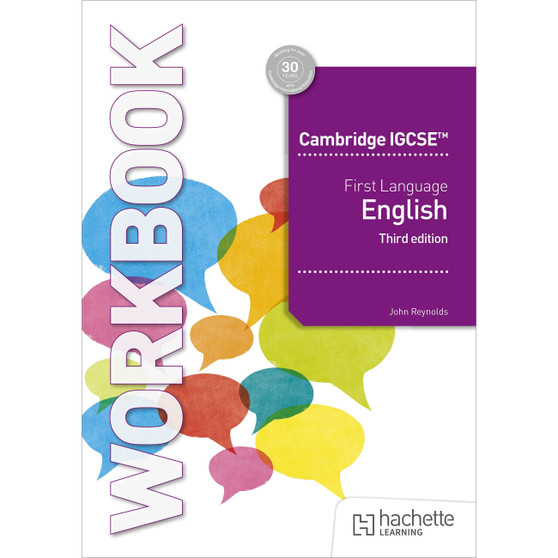 Hodder Cambridge IGCSE First Language English Workbook (3rd edition) - ISBN 9781036010782