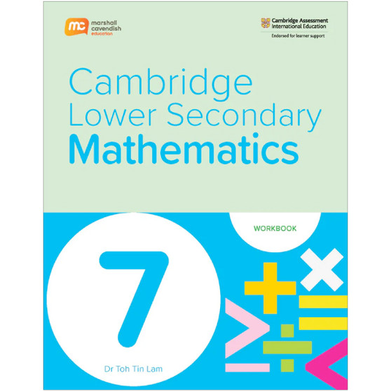 Marshall Cavendish Cambridge Lower Secondary Mathematics Stage 7 Workbook - ISBN 9789815090420