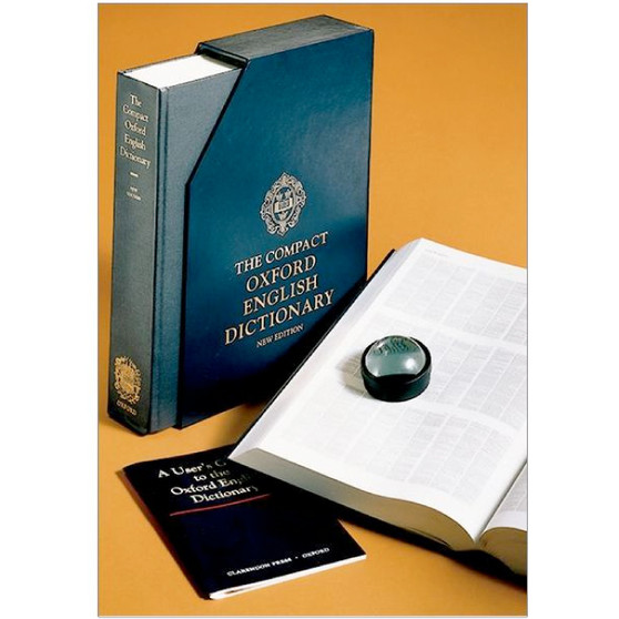 Compact Oxford English Dictionary (2nd edition) - ISBN 9780198612582
