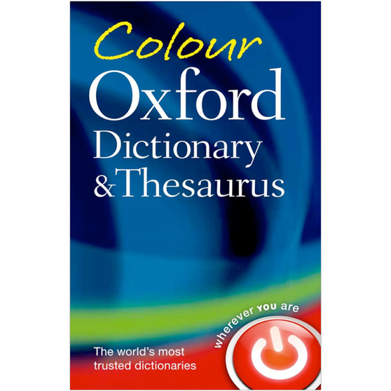 Oxford Colour Dictionary & Thesaurus (3rd edition) - ISBN 9780199607938