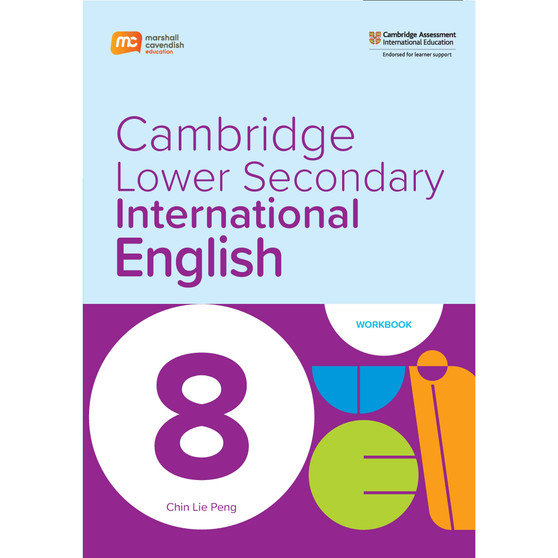 Marshall Cavendish Cambridge Lower Secondary International English Stage 8 Workbook - ISBN 9789815089776