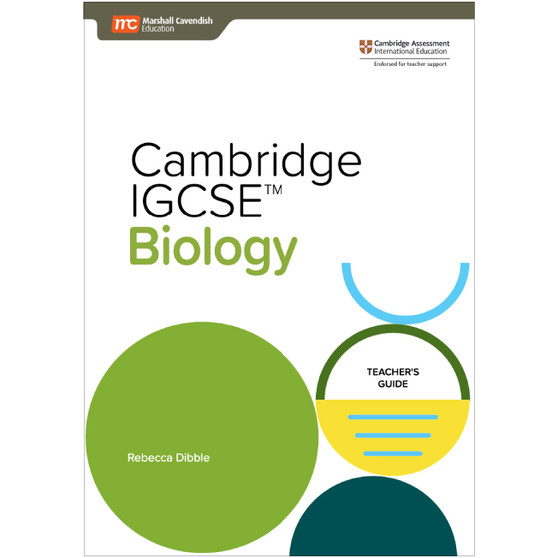 Marshall Cavendish Cambridge IGCSE Biology Teacher's Guide - ISBN 9789814927963