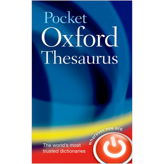Pocket Oxford Thesaurus (2nd edition) - ISBN 9780199534821