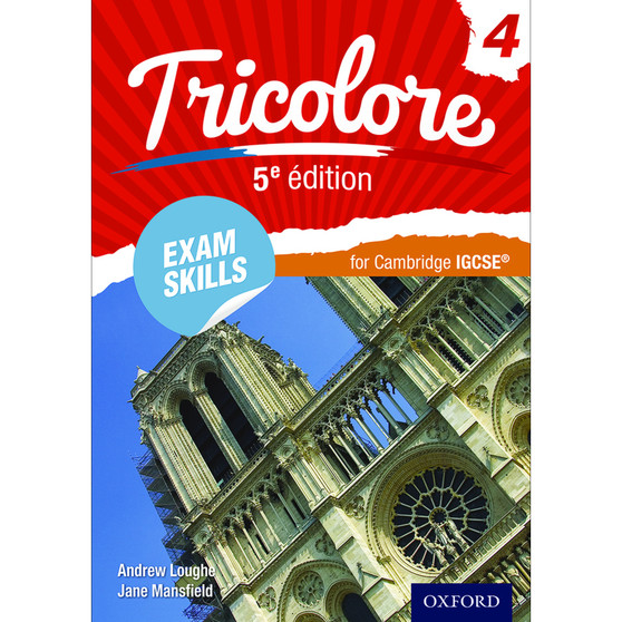 Oxford Tricolore 4 Exam Skills for Cambridge IGCSE Workbook and Audio CD (5th edition) - ISBN 9780198412076