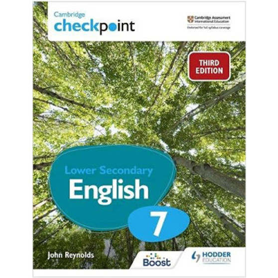 Hodder Cambridge Checkpoint Lower Secondary English Student's Book 7 (3rd Edition) - ISBN 9781398300163 Hodder Cambridge Checkpoint Lower Secondary English Student's Book 7 (3rd Edition) - ISBN 9781398300163