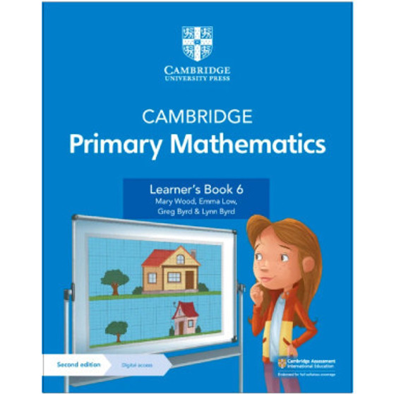 Cambridge Primary Mathematics Learner's Book 6 with Digital Access (1 Year) - ISBN 9781108746328 Cambridge Primary Mathematics Learner's Book 6 with Digital Access (1 Year) - ISBN 9781108746328