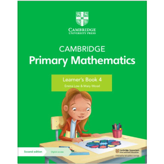 Cambridge Primary Mathematics Learner's Book 4 with Digital Access (1 Year) - ISBN 9781108745291