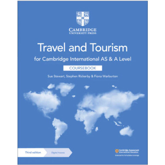 Cambridge International AS and A Level Travel and Tourism Coursebook with Digital Access (2 Years) - ISBN 9781009082327 Cambridge International AS and A Level Travel and Tourism Coursebook with Digital Access (2 Years) - ISBN 9781009082327