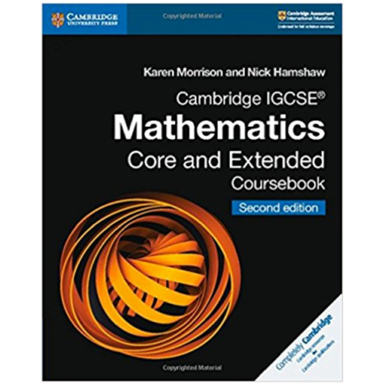 Cambridge IGCSE Mathematics Coursebook Core and Extended - ISBN 9781108437189