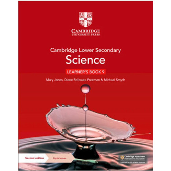 Cambridge Lower Secondary Science Learner's Book 9 with Digital Access (1 Year) - ISBN 9781108742863 Cambridge Lower Secondary Science Learner's Book 9 with Digital Access (1 Year) - ISBN 9781108742863
