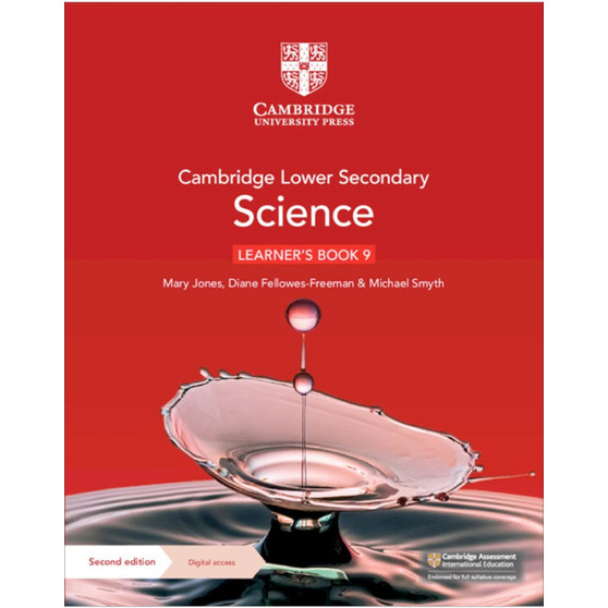 Cambridge Lower Secondary Science Learner's Book 9 with Digital Access (1 Year) - ISBN 9781108742863