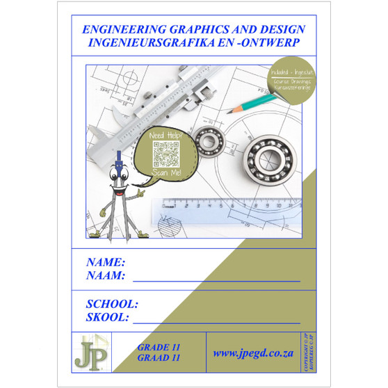 JPEGD Engineering Graphics & Design Grade 11 Workbook (9th Edition) - ISBN  9781037066146 JPEGD Engineering Graphics & Design Grade 11 Workbook (9th Edition) - ISBN  9781037066146