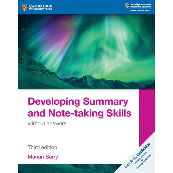Cambridge IGCSE Developing Summary and Note-taking Skills without Answers - ISBN 9781108440691