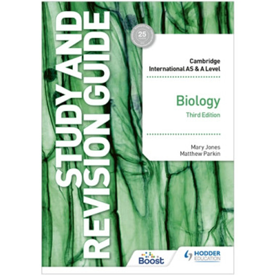 Hodder Cambridge International AS and A Level Biology Study and Revision Guide (3rd Edition) - ISBN 9781398344341 Hodder Cambridge International AS and A Level Biology Study and Revision Guide (3rd Edition) - ISBN 9781398344341