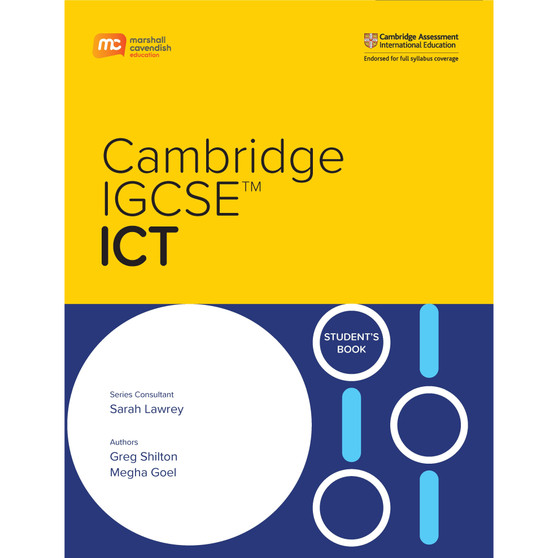 Marshall Cavendish Cambridge IGCSE™ ICT Student's Book - ISBN 9789814941563
