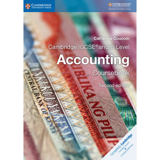 Cambridge IGCSE and O Level Accounting Coursebook - ISBN 9781316502778