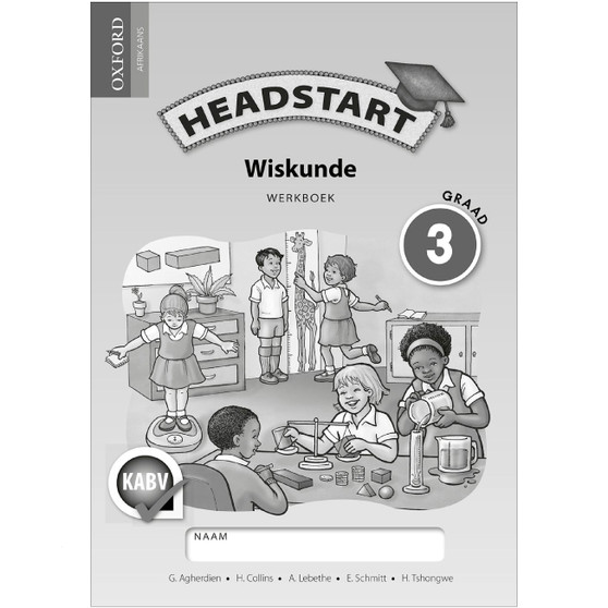 Oxford Headstart Wiskunde Graad 3 Werkboek (Approved) - ISBN 9780195999617