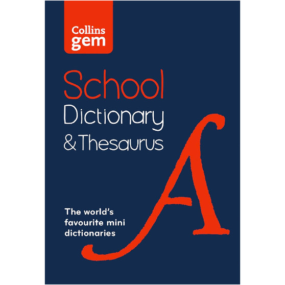 Collins Gem School Dictionary & Thesaurus - ISBN 9780008321161