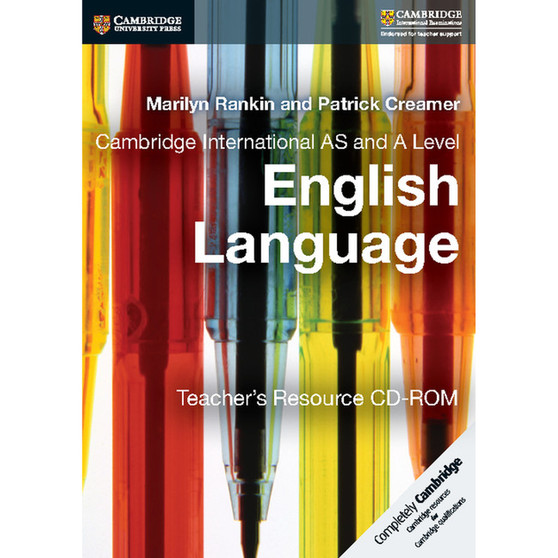 Cambridge AS & A Level English Language Teacher's Resource CD-ROM - ISBN 9781107692350