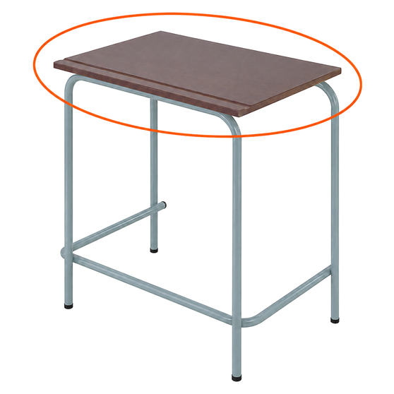 Replacement School Single Desk Top - MDF Supawood