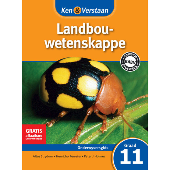 Cambridge Ken & Verstaan Landbouwetenskappe Onderwysersgids Graad 11 - ISBN 9781107608047