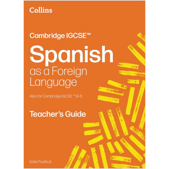 Collins Cambridge IGCSE Spanish Teacher's Guide (2nd edition) - ISBN 9780008789145