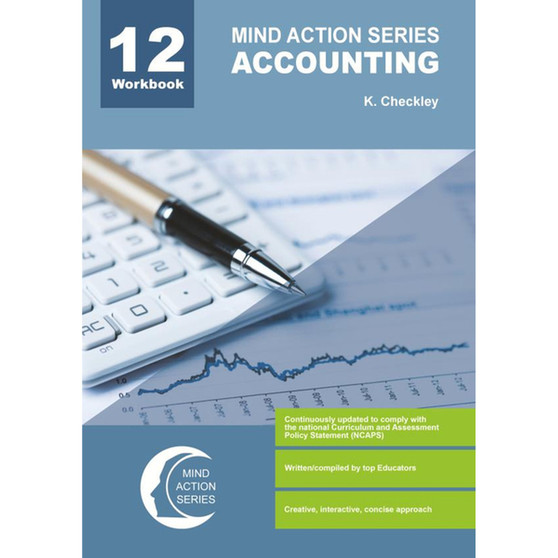 DIGITAL - Mind Action Series Accounting Workbook NCAPS (2022) - Grade 12 PDF (1 Year Licence)