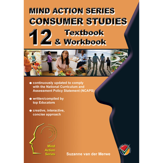 DIGITAL - Mind Action Series Consumer Studies Textbook/Workbook Grade 12 NCAPS PDF (3 year licence) - ISBN 9781869219345