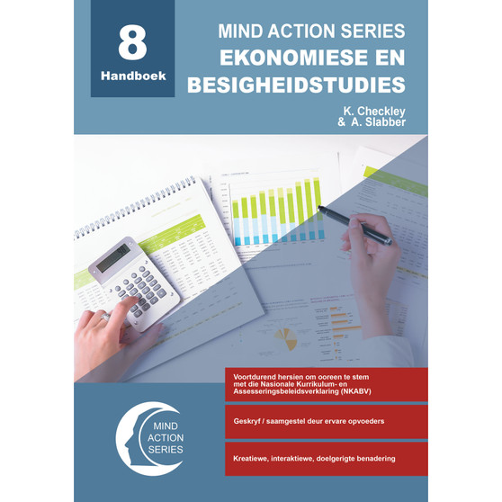 DIGITAL - Mind Action Series Ekonomiese & Besigheidstudies Handboek Graad 8 NKABV (2023) PDF (3 year licence) - ISBN 9781776119783