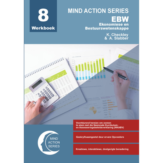 Mind Action Series Ekonomiese Bestuurswetenskappe Werkboek Graad 8 NCAPS A4 (2021) - ISBN 9781776118199