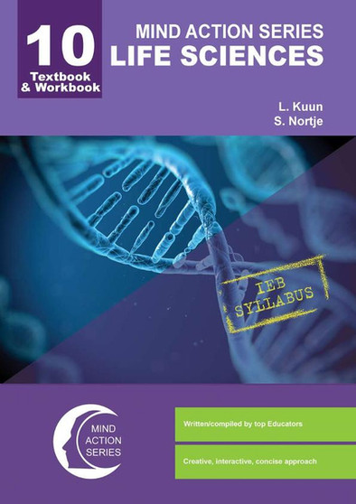 DIGITAL - Mind Action Series Life Sciences Textbook & Workbook IEB - Grade 10 (2019) PDF (3 year licence) - ISBN 9781776116164