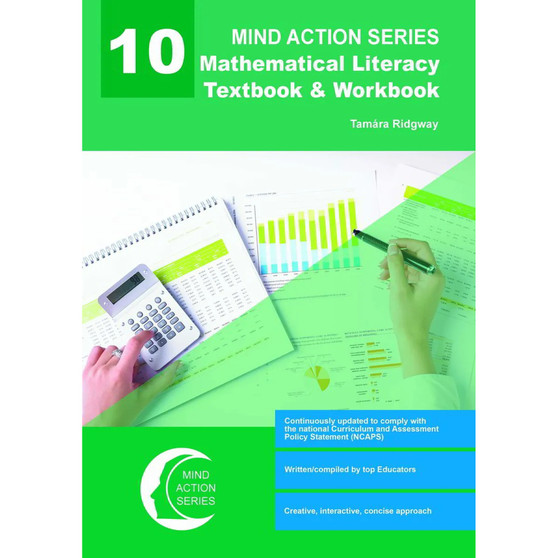Mind Action Series Mathematical Literacy Textbook & Workbook Grade 10 NCAPS (2020) - ISBN 9781776116782
