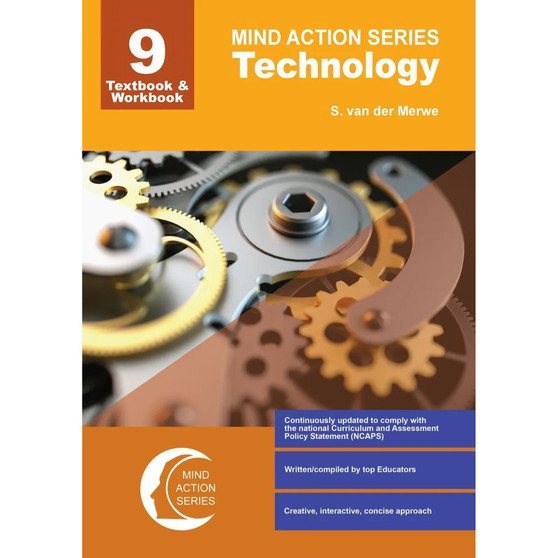 Mind Action Series Technology Textbook & Workbook Grade 9 NCAPS (2018) - ISBN 9781776114580