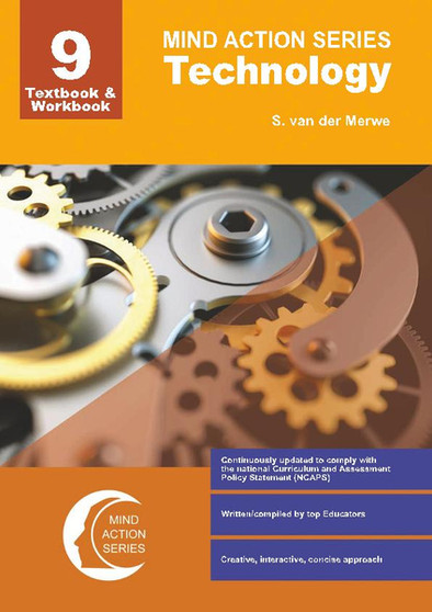 DIGITAL - Mind Action Series Technology Textbook & Workbook Grade 9 NCAPS (2018) PDF (1 Year Licence) - ISBN 9781776114603