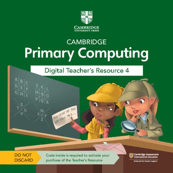 DIGITAL - Cambridge Primary Computing Digital Teacher's Resource 4 Access Card - ISBN 9781009320665
